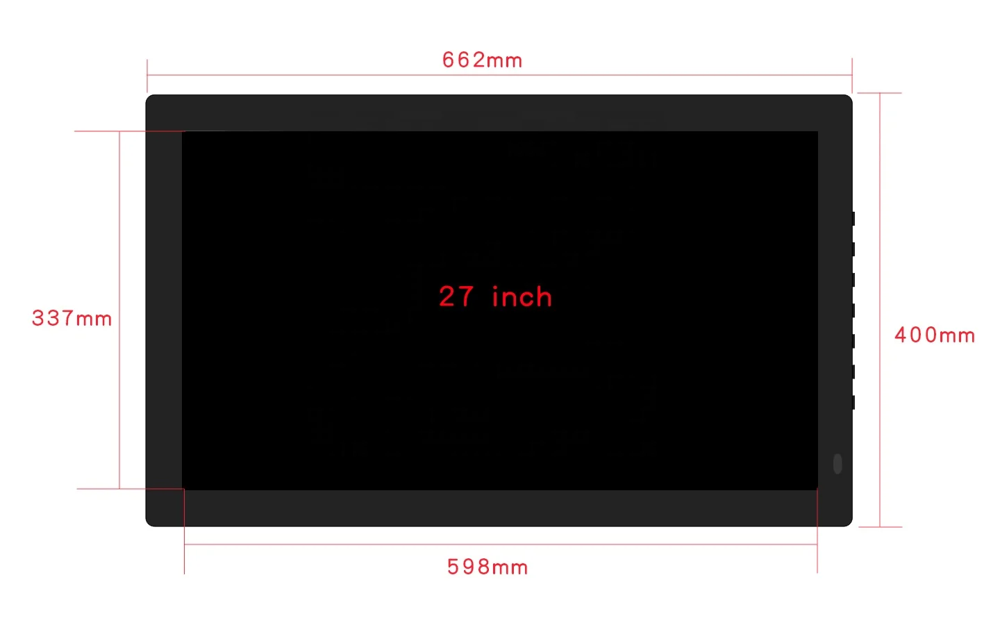 22 Inches 24 Inches 27 Inches 32 Inches Large Size Multi-Size Digital - View #5