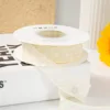 3.8cm  cream yellow 1 yard (100 yards/roll)
