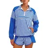 Bleu (nous recommandons de prendre une taille au-dessus pour plus de confort)