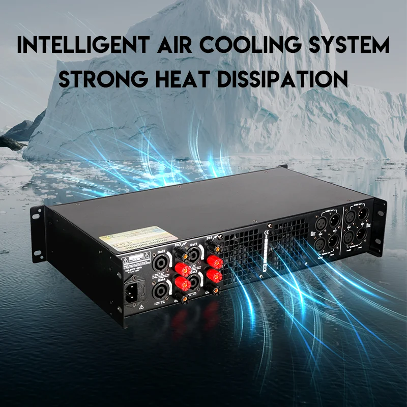 DA4600 DA2600 600 Вт * 4 2 профессиональные 4-канальные цифровые 10000 усилители мощности аудио 2-канальный