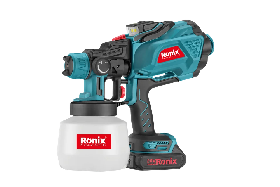 Ronix 8604 Mellif Brushless Paint Sprayer Spray Gun Cordless Keep Your