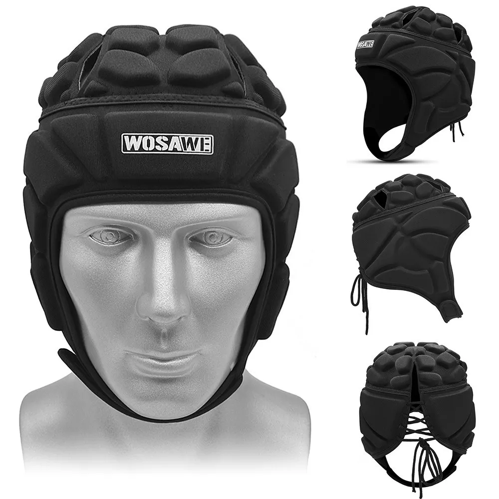 football goalkeeper helmet TYLPFH Adjustable Sports Soccer Rugby Goalie Helmet Head Guard Hat Head Protector Guard(XL) : Sports & Outdoors resistant and dirt resistant Football Soccer Baseball Goalkeeper Helmet