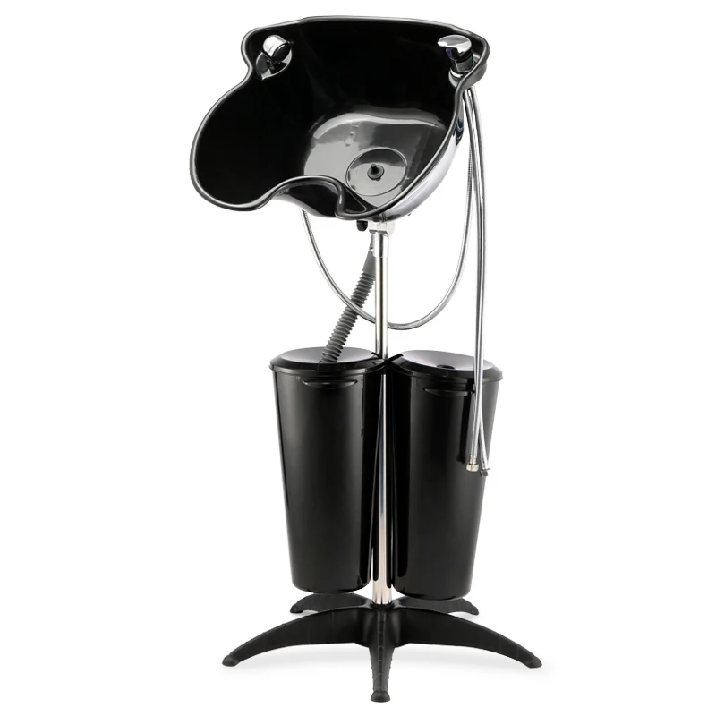 T0172-4 Professional Salon furniture adjustable  portable hair shampoo basin with 2 buckets