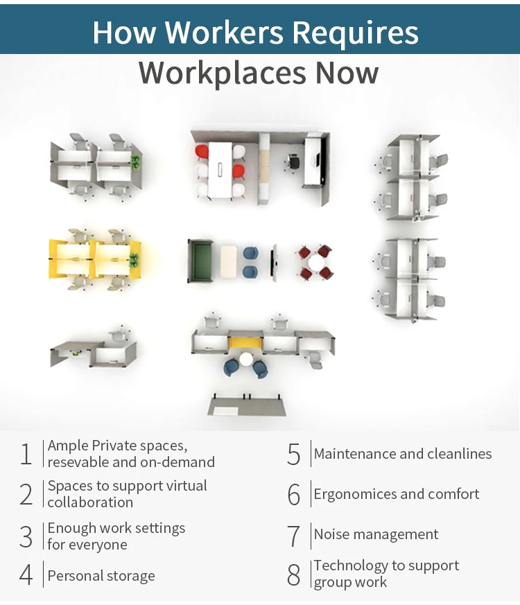 4 Seat Office Furniture Staff Workstation supplier