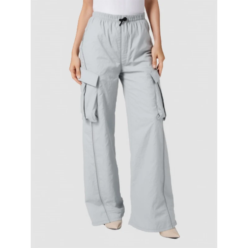 Women's Wide Leg Jumpsuit Summer Loose Fit Floor Length Overalls Sun Protection Long Pants with Adjustable Straps