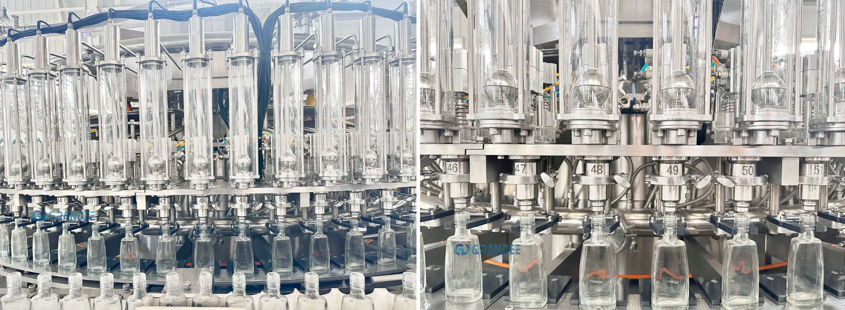 product automatic 40ml 750ml bottled liquor wine filling machine wine vodka whisky bottle filling capping machine-8