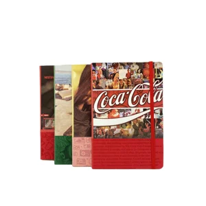 Custom Printed High Quality Hardcover Leather Journal Notebook