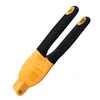 Orange black-chestnut clip