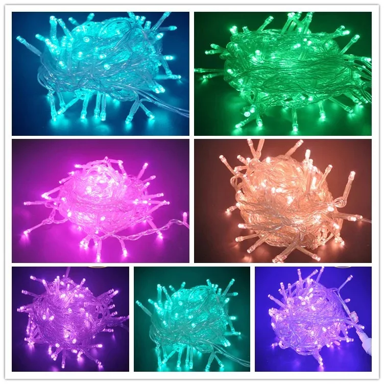 Holiday Light Waterproof LED Christmas String Lights Outdoor Waterproof Fairy Lights for Outdoor