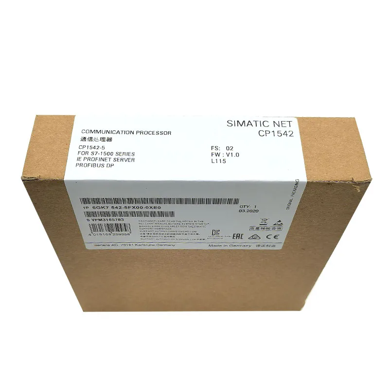 product new original 6gk7542 5fx00 0xe0 6gk75425fx000xe0 simatic net communication processor stock in warehouse-1