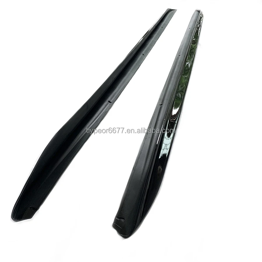 product tiypeor glossy black side skirts extension lip carbon fiber style side extension side skirt for bmw 3 series g20 g28 2019   2024-4