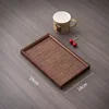 Dark brown right angle (29*18*2.5 imitation bamboo woven mat)