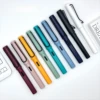 Frosted color rod black clip