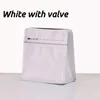 White with Valve