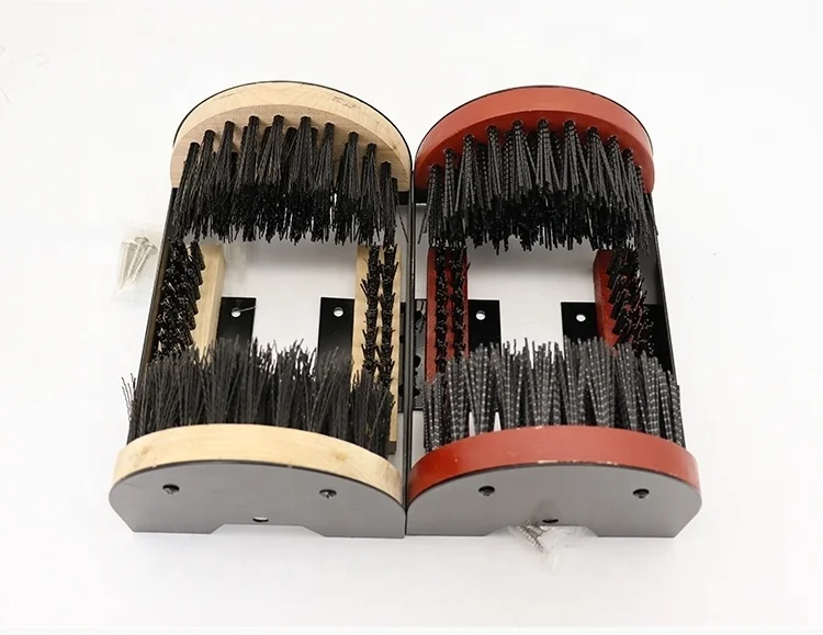 Snow Mud Dirt All Weather Indoor Outdoor Heavy Duty Industrial Automatic Boot Scrubber Boot Scraper Door Mat Shoe Cleaner Brush