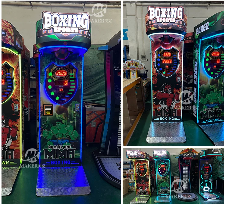 ポーカーゲームJUMBO CHANCE１３７フィバー台 Boxing Machine - Ultimate Arcade Game for Sports Enthusiasts