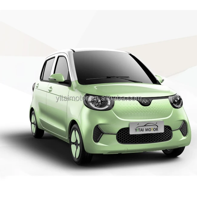 Green Electric Car EV Luxury Car Electric Automobile