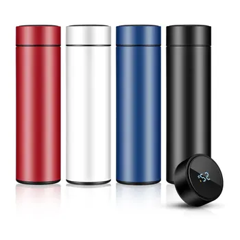 Stainless Steel Smart Water Bottles with LED Temperature Display Bottle Double Wall Insulated Water Flask Vacuum Mug