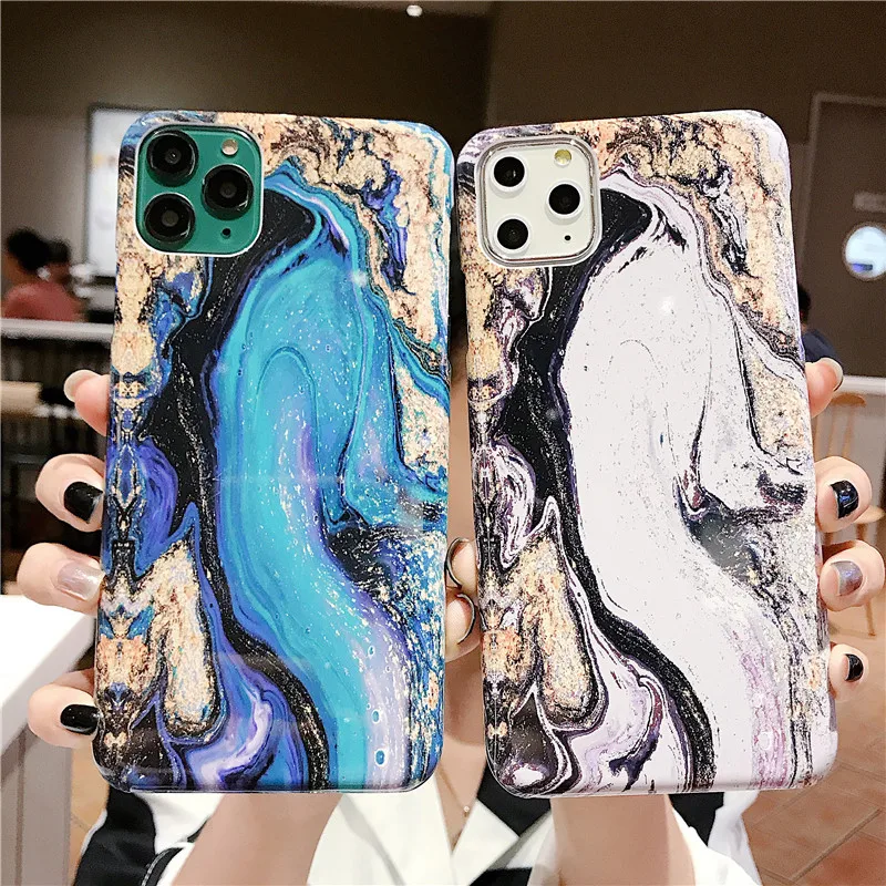 Marble Phone Case for Iphone Fashion Abstract Art