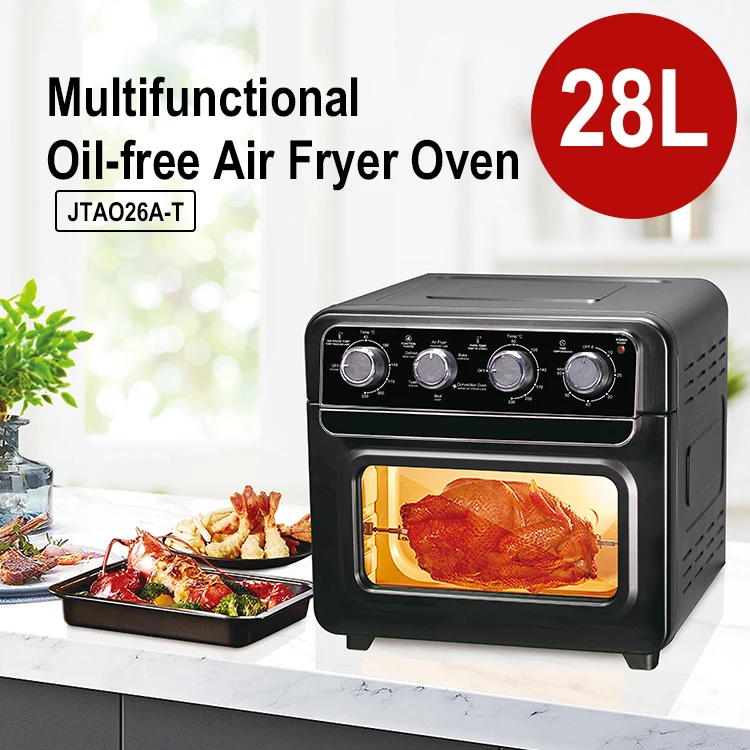 Turbo Air Flow System Air Fryer Oven Electric With 6 Functions Air Fry