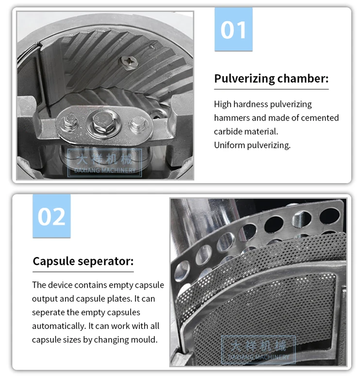 DX-25 Small Continuous Feeding Universal Dry Powder Chilli Corn Grinding Machine Price details