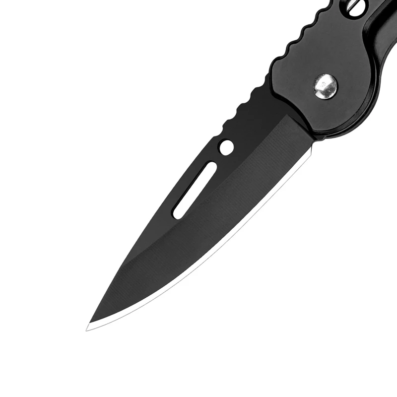 Hot Selling Outdoor EDC Camping Tactical Pocket Knife Promotion Survival Folding Knife with Climbing Carabiner Clips