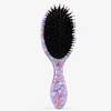 Marble Purple Acetate Hair Brush L