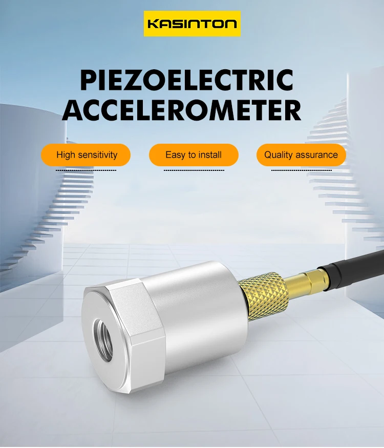 JSDPD0500 Hot Selling General Vibration Piezoelectric Acceleration Sensor Using For Impact Measurement factory