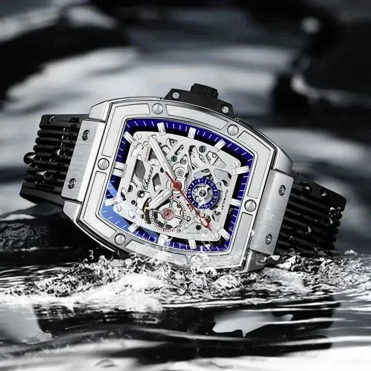 CHENXI Automatic Men's Watch 8851 - Vintage Skeleton Mechanical