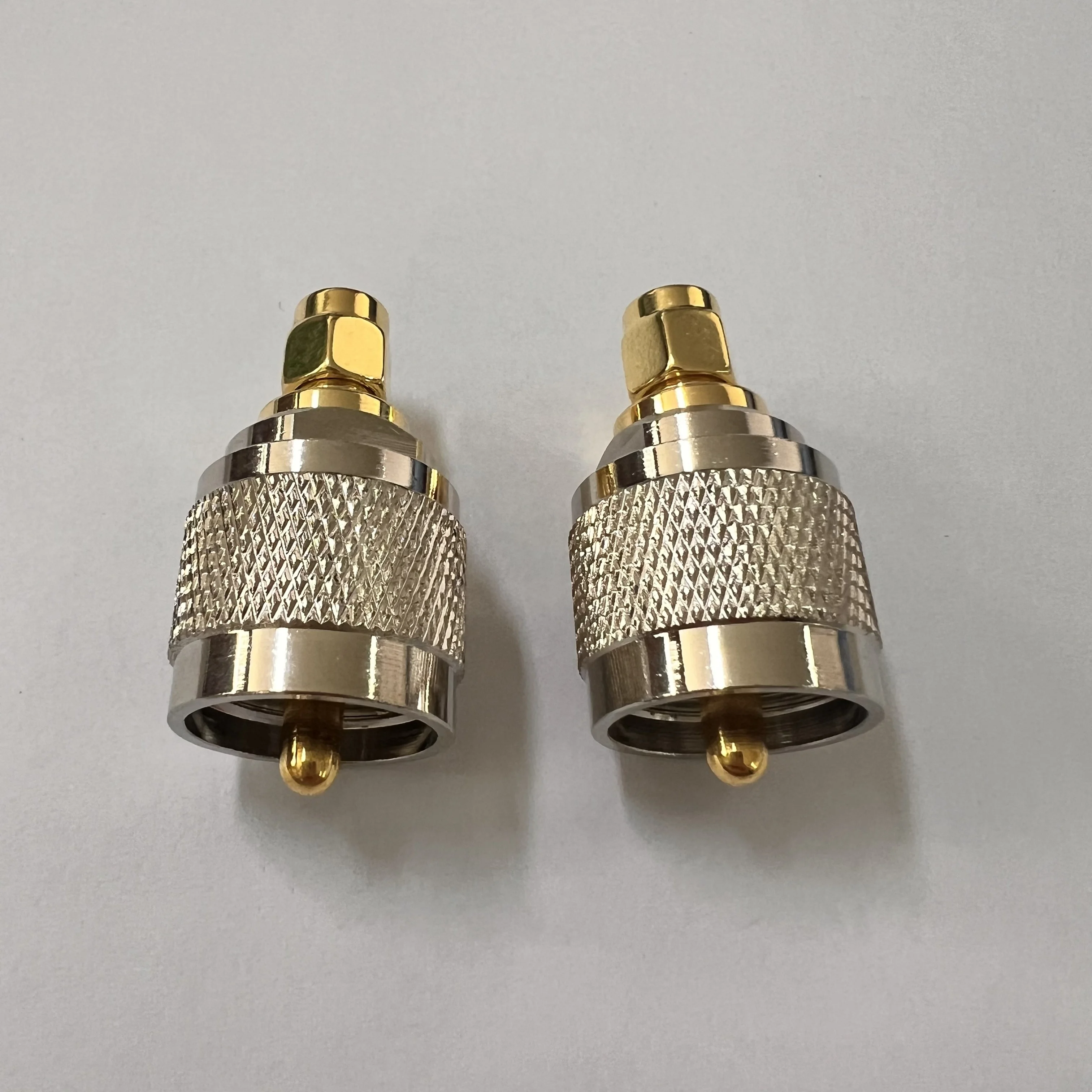 Good Performance SMA/UHF-JJ Adapter Connector SMA Male to UHF Male Adapter Connector details