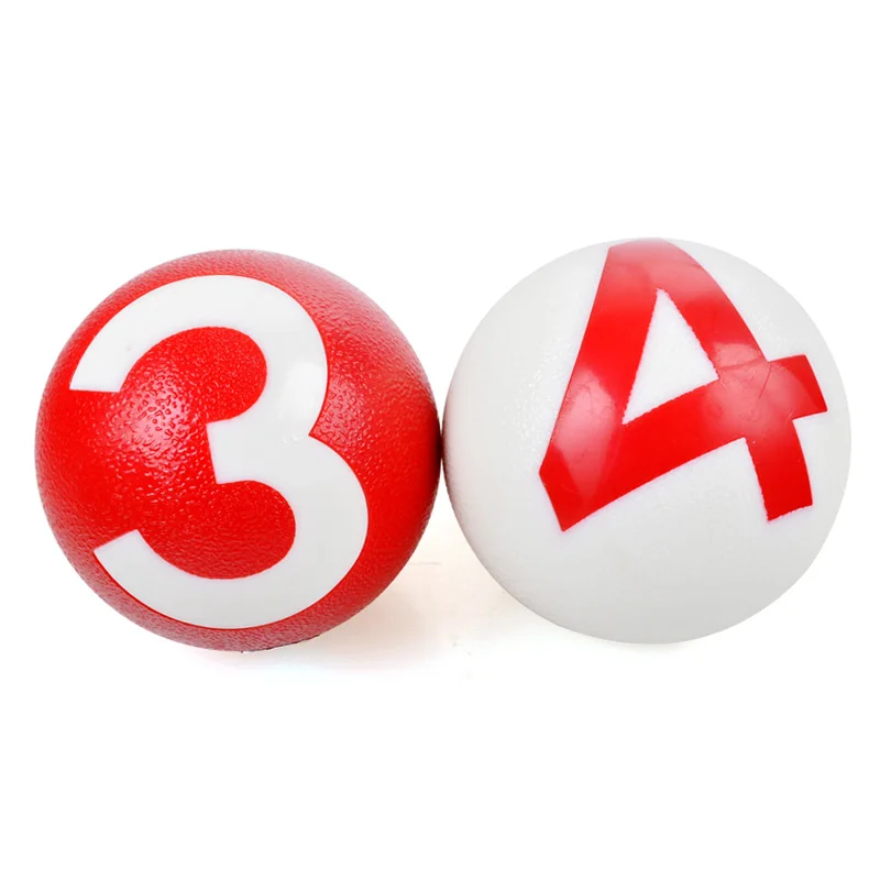 Longevity Non-slip Croquet Balls No. 1-10 Indoor and Outdoor Artificial Turf Note 10 Longevity Brand Gateball Balls
