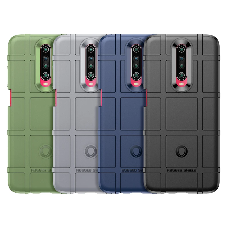 RUGGED SHIELD Phone case Back Cover for Redmi Note Mi Pro Lite ultra Plus  K20 K30 K40 K50 10 11 for xiaomi