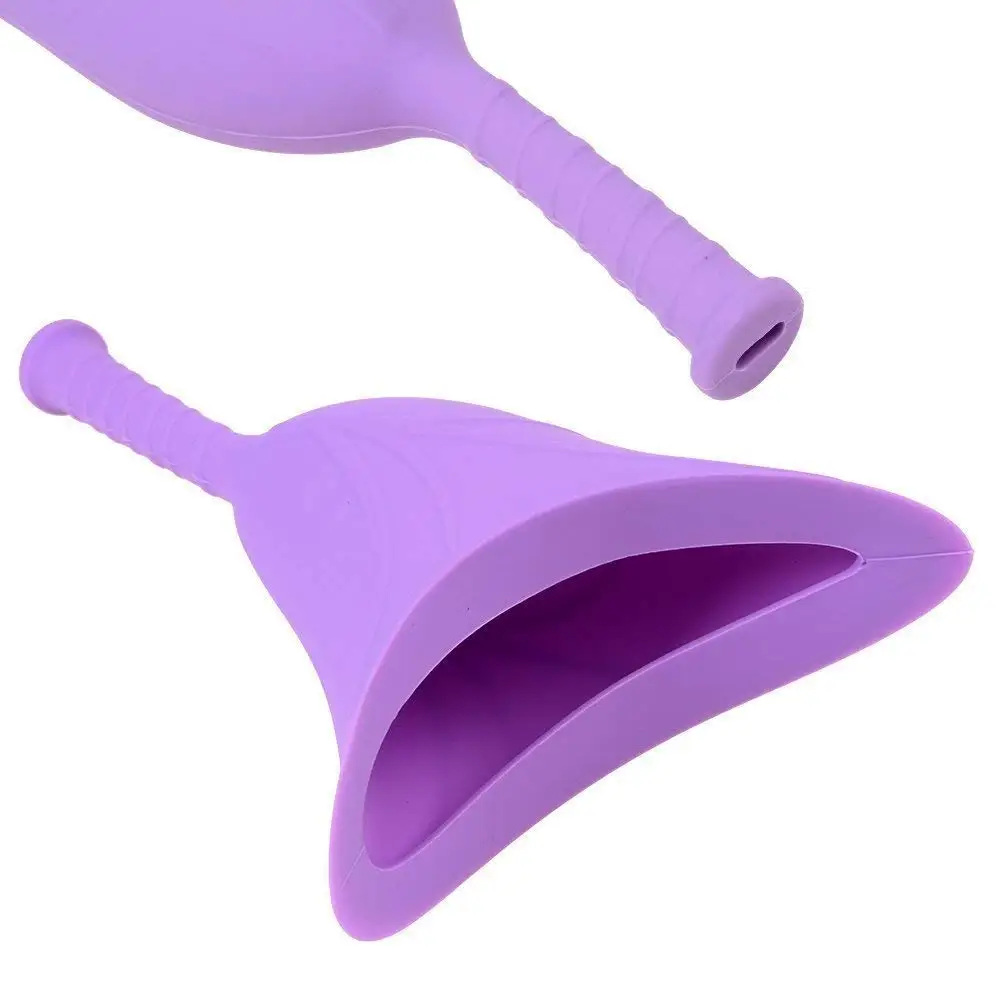 Women Female Urination Device Female Standing Urinal Women Pee Funnel Portable Silicone Female