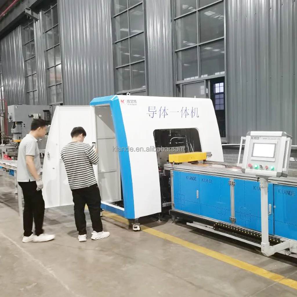 Precision Multifunctional Automatic Copper Busbar Bending Punching Machine New Used Busbar Conductor Fabrication Cutting