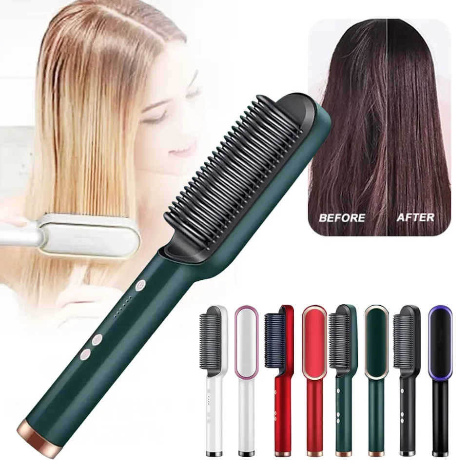 Hair Straightener Brush