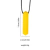 Anneau de dentition en pierres précieuses [jaune]