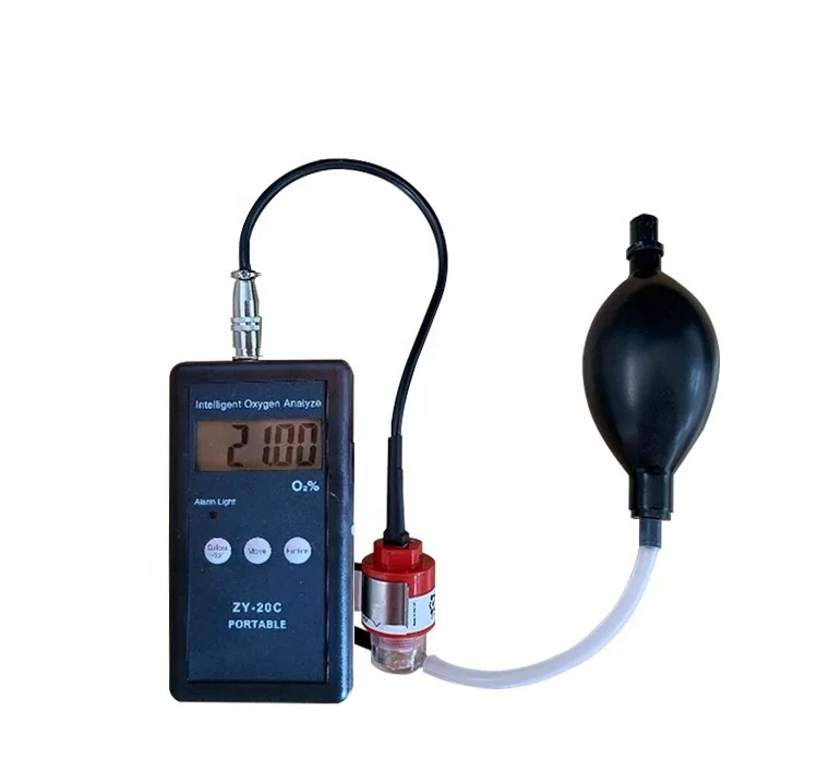 High Accuracy 0.01vol Oxygen Analyzer Electrochemical Type Sensor O2