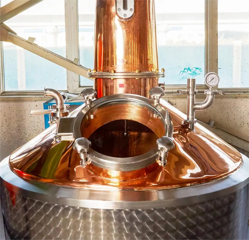 Meto 500l 1000l Distillation Equipment Distillery Equipment Distiller ...