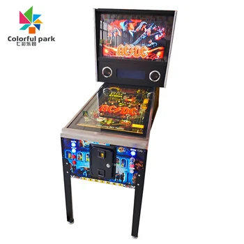 49 inch 4K resolution 3 screen 1000 game Coin Operated arcade Virtual Pinball Game Machine For Sale