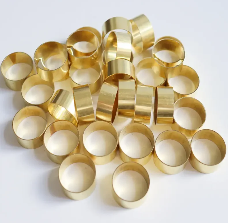Изготовленная на заказ высокоточная тонкостенная бронзовая втулка латунная втулка трубы втулка