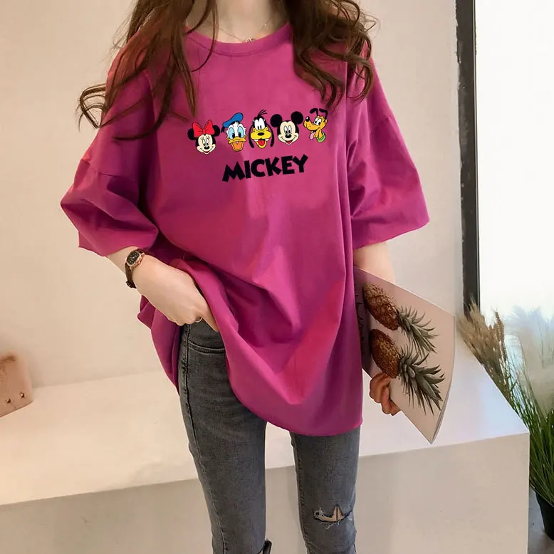 Fashion Cartoon Printed Loose Design Girl Popular T Shirts Wholesale Low  Price Women T Shirts Oc373 - Buy Latest Design Girl T Shirt,Cartoon T Shirts,Plus  Size T Shirts Product on 
