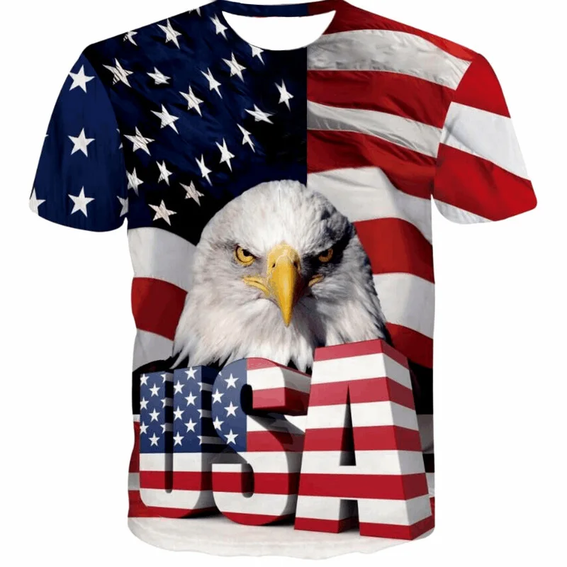 Soaring Eagle 3d Printed For Men 3d Printing Shirt From Men Soft ...