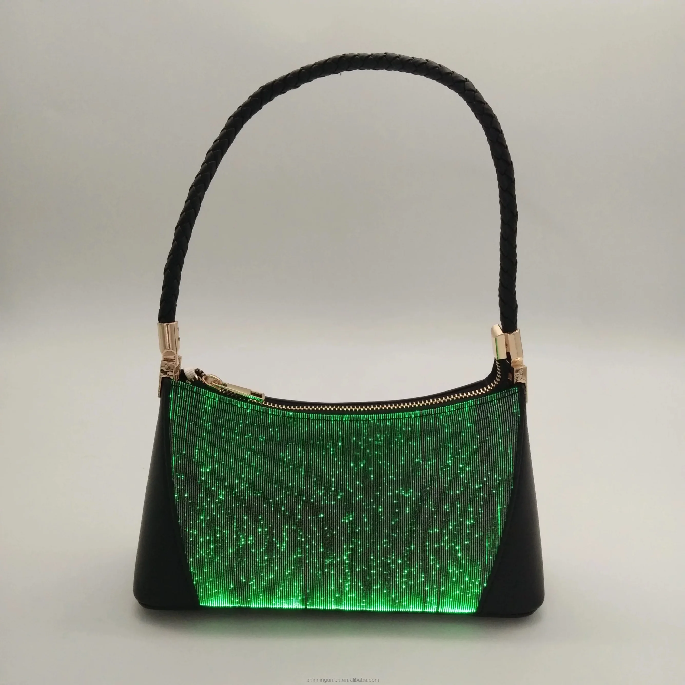 designer crossbody bags,Fiber Optic Light Up Crossbody Bag
