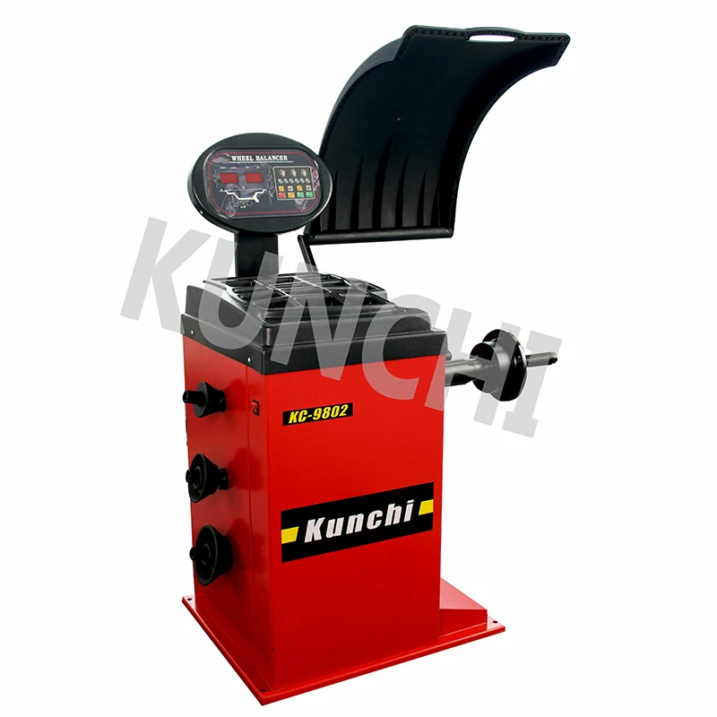 Kunchi Automatic Laser Best Wheel Balancer Machine for Garage Equipment and Tools Workshop