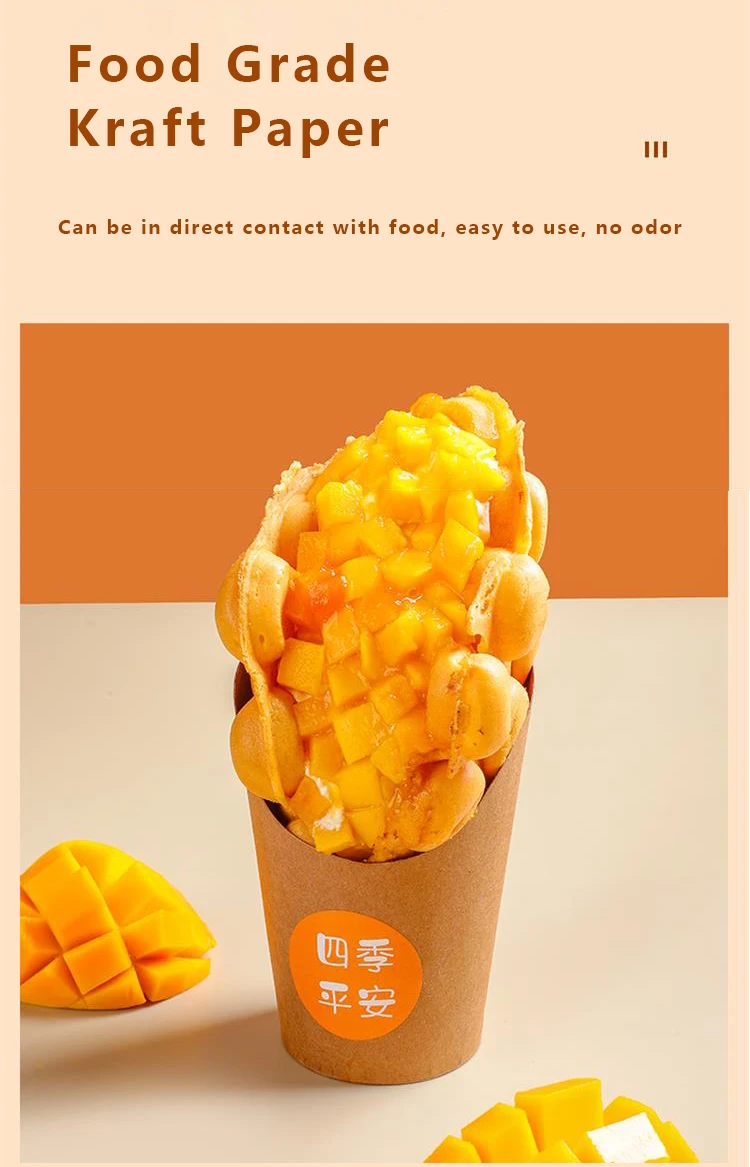 Custom Printed Biodegradable Chicken Chips Salad Packaging Slanted ...
