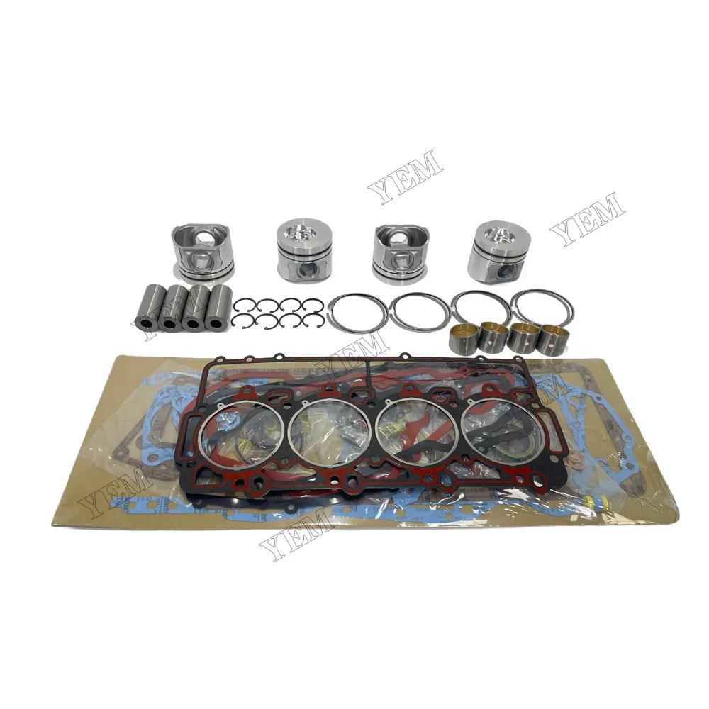 Engine Repair Kit With Piston Rings Gaskets Compatible for Caterpillar 3204 Engine Spare Parts 4
