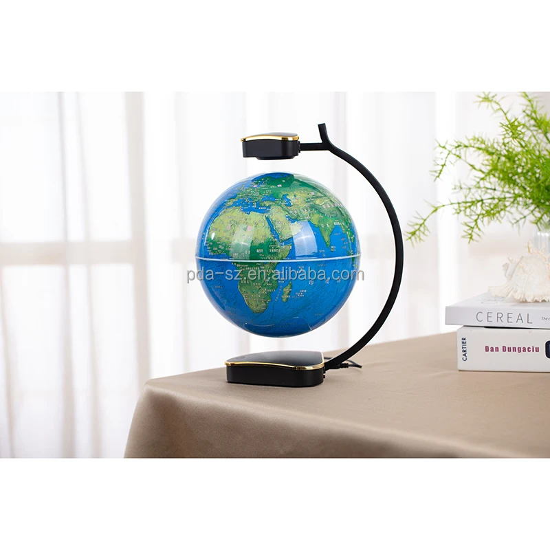 senders floating globe with led lights