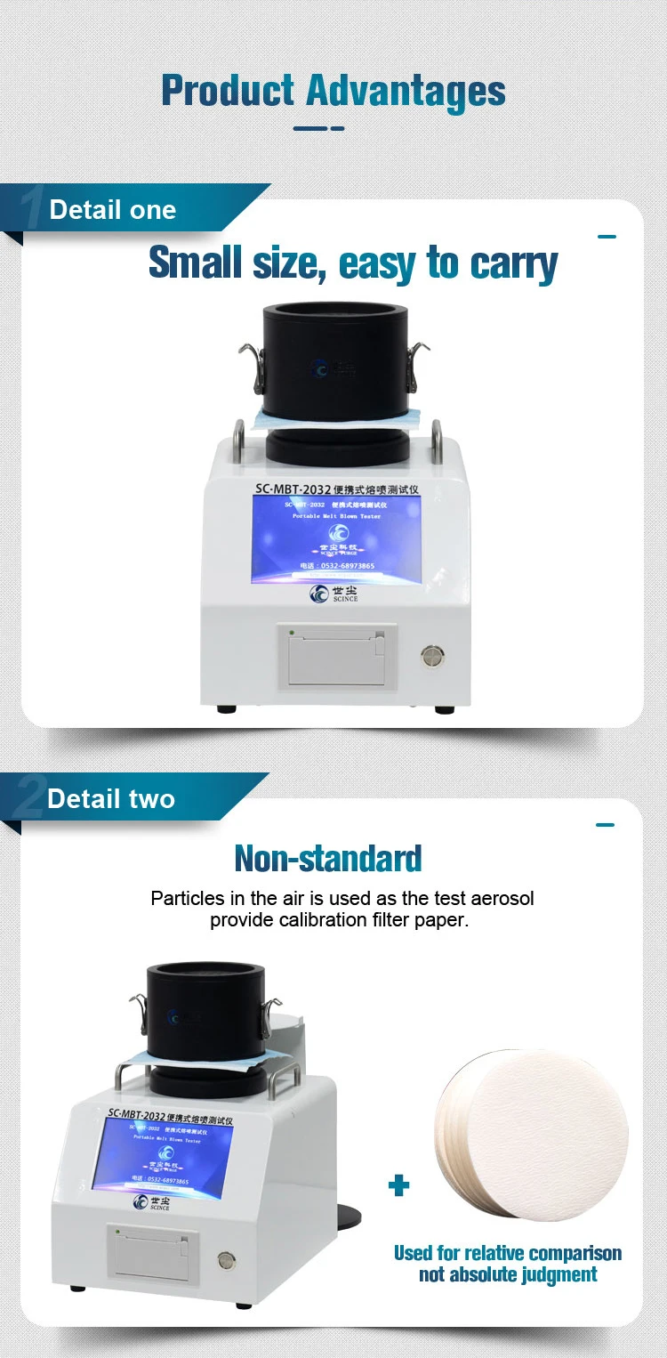 Portable Non-woven Fabric Testing Equipment Material Testing Machines