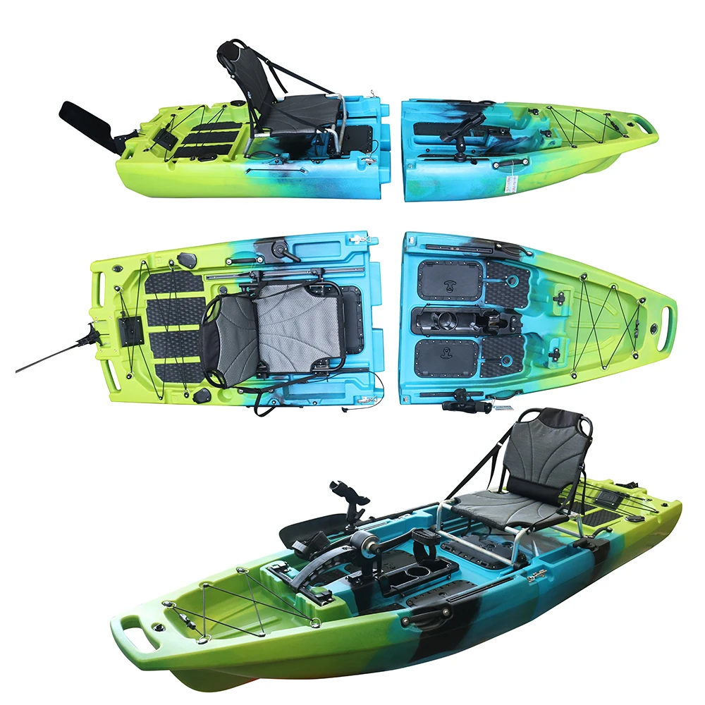 2025 NEW Modular Fishing Pedal Kayak - Lightweight & Durable