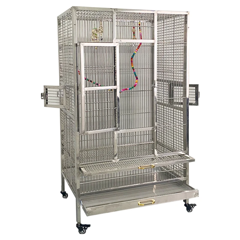 Stainless Steel Imported Wrought Iron Aviary Outdoor Breeding Bird Show